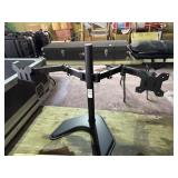 Vivo freestanding dual-monitor desk stand