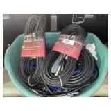 CBI BL2A Cable TRS TRS Balanced & variety bin lot