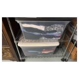 Two Totes of Womenï¿½s Clothing 3xL to 4xL