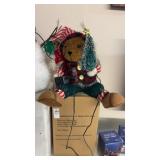 Fiber Optic Christmas Bear