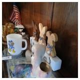Pepsi Donald Duck mug and other decor lot