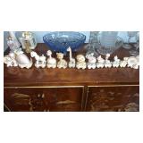 Precious Moments Porcelain Train Figurines