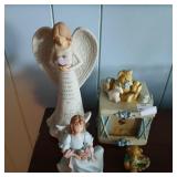 Angel and childs decor lot