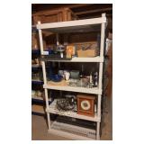 Plastic Storage Rack NO CONTENTS