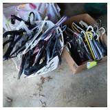 2 boxes of hangers