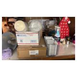 Lot of Takeout Containers and Cups