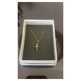 1/20th 14k Gold Cross Necklace