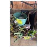Lot of Faux Plants