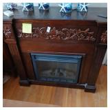 Electric fireplace with remote 45' wide, 42'