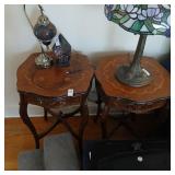 Set of 1 large and 2 side tables no contents