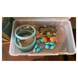 Tray Lot of Assorted Costume Jewelry