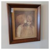 A little Kiss by Margaret Kane wall art