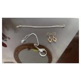 Lot of .925 Sterling Silver Jewelry