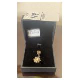 .925 Sterling Silver Snowflake Pendant