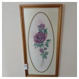 Ava Freeman signed wall art