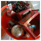 Lot of vintage and stained glass Christmas