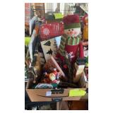 Box of Christmas Decor