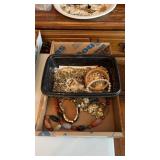 Tray Lot of Assorted Costume Jewelry