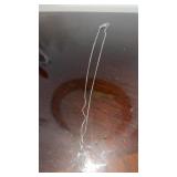 Wishbone .925 Sterling Silver Necklace