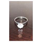 .925 Sterling Silver CZ Ring