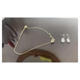 Kendra Scott Necklace and Earring Set