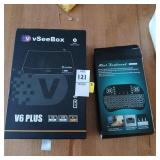 VSeeBox media player and mini keyboard lot
