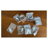 Lot of 10 Sterling Silver .925 Rings Assorted