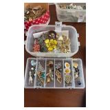Tray Lot of Assorted Costume Jewelry