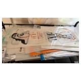 Lot of Holiday Themed Art Stencils