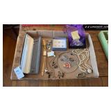 Tray Lot of Assorted Costume Jewelry