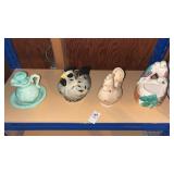 Lot of Temptations Chickens and Decor