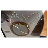 Lot of 3 .925 Sterling Necklaces
