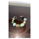 Sterling and Gemstone Necklace