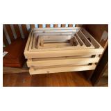Wooden Boxes, Jewelry Box, and Lazy Susan
