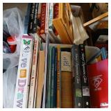 2 boxes of craft and cook books