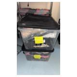 Two Totes of Clothing Womens