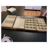 Jewelry trays stackable
