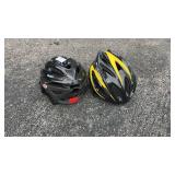2 Bicycle Helmets