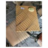Cooking rack & cork board