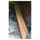 Treated Lumber in Shed