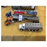 2 Toy Tractor Trailers