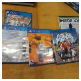 Playstation 4 games, dvd lot