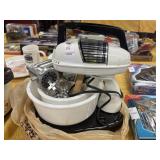 Vintage food-fixer 10-speed stand mixer with