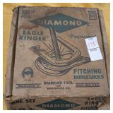 Diamond Eagle Ringer horse shoe set