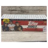 Sealed Topps 2007 baseball card set