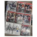 Binder of mixed 90s and 2000s football cards