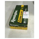 Full box of 20rns Remington 30-30 150 gr