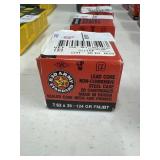 Full box of 20rns Red Army 7.62x39 124 gr ammo