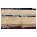 3 Pool Cues, Titanium, Coors Light, and Wolf