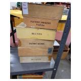 6 Blunts cigar boxes empty